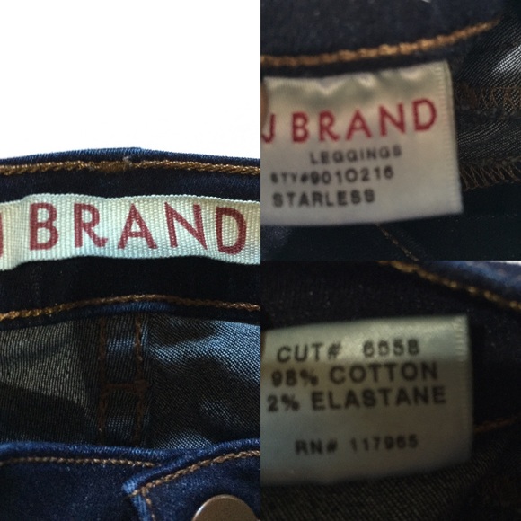 J Brand super skinny lowrise starless wash sz 24 - Picture 3 of 3